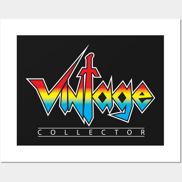 Vintage Collector - Voltron Wall Art by LeftCoast Graphics